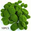 Garden Decorative Gravel Artificial Moss Rocks Fake Moss Stone  Garden Decoration