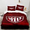 3PCS Football Athletic  Bedding set,Ideal for1pc Duvet Cover And 2pcs Pillowcases Perfect for Christmas gift,Ideal for Bedroom, Dormitory