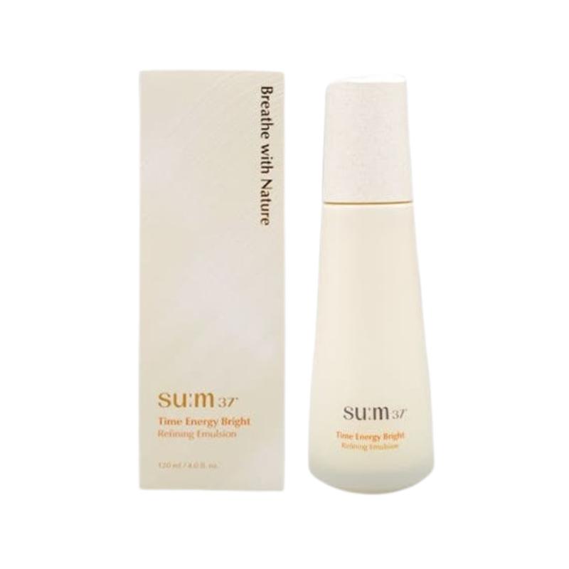 

SUM37 Time Energy Bright Refining Emulsion - Легкий ферментированный осветляющий увлажняющий крем, 120 мл / 4,05 жидких унций 120ml