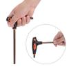 1pc T20/T25/T50/T27/T15/T10 Metric Hex Wrench Key T-type Dual End Wrench Spanner Tools Universal S2 Steel Hex Wrench
