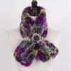 Winter Women Real Rex Rabbit Fur Scarf Natural Warm Soft Rex Rabbit Fur Muffler Lady Genuine Rex Rabbit Fur Scarves