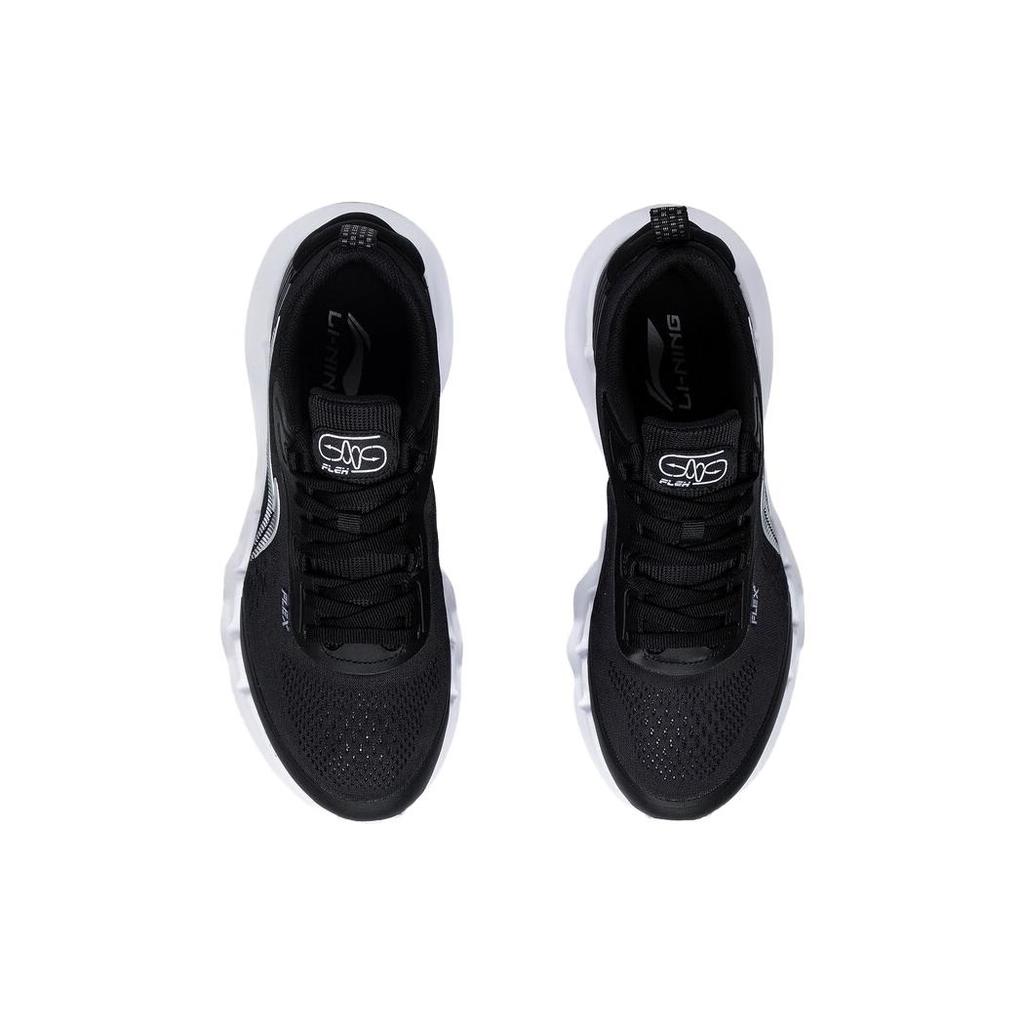 New LiNing LN Fle Anti Slip Wear Resistant Low Top Sports Casual Shoes Men's Black AGLT031-2