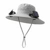 UPF50 Solar Fan Hat Anti-UV Fan Wide Brim Hat Dual Power Fan Fisherman Hat  Fishing