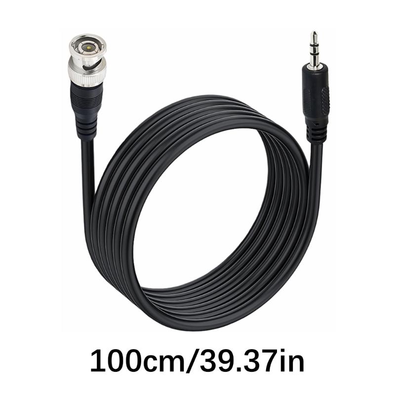 BNC Male Female to 3.5mm Male Female Adapters Cable 1M Coppers Cores for Surveillances Systems Sound Video Signals Transmission DVR NVR Connection