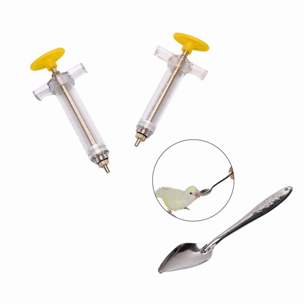 Feeding Medicine Needle Tube Baby Bird Feeder Parrot Feeding Syringe Bird Supplies Breast Feeding