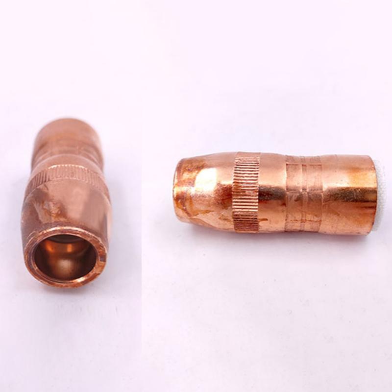 Set of 5 N5818C Welding Nozzles for Large Centerfire Compatible with For Bernard Mig Gas 58 inch 18 inch Recess