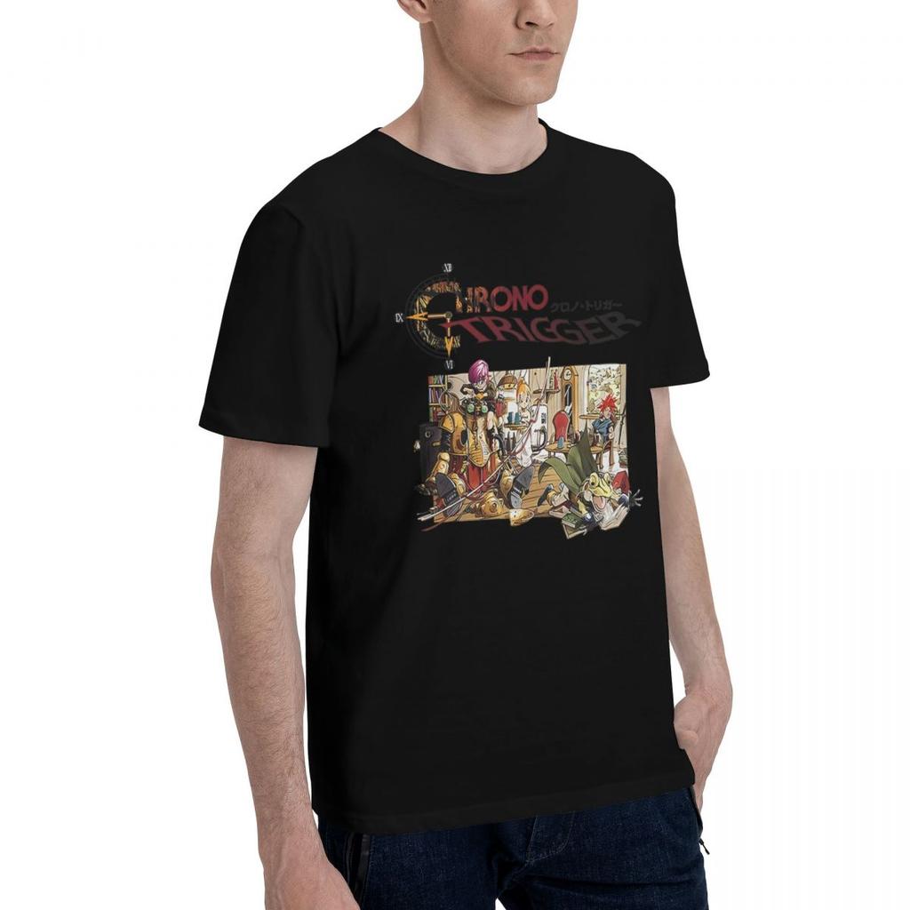 Chrono Trigger Video Game 100 Cotton Casual Breathable Confortable Manga Funny Ugus TShirts Funny Shirt