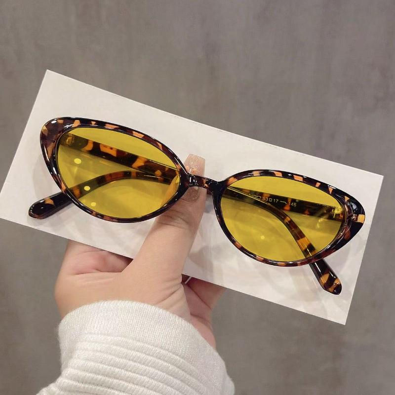New Cat-Eye Night Vision Myopia Glasses for Women High-Definition Eyeglasses for Day and Night Driving Diopter 0 To -4.0