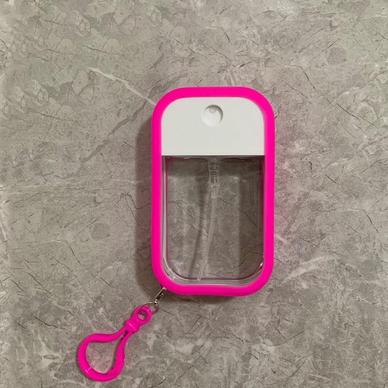 1 stücke 50ml Tragbare Reise Spray Flasche mit Haken für Make-Up Entferner Toner Lufterfrischer Feuchtigkeitscreme