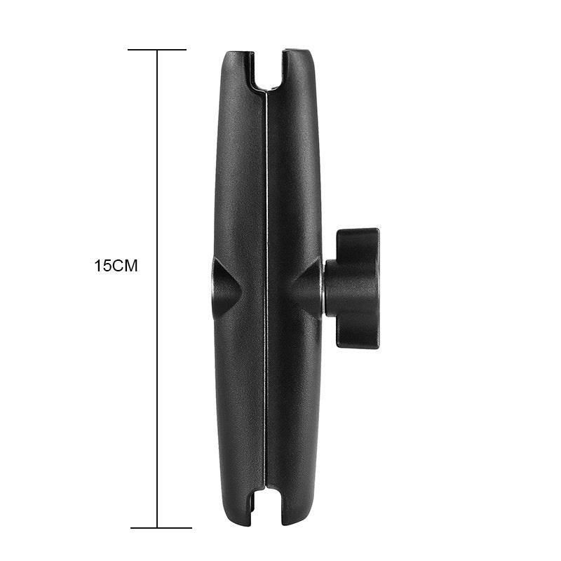 1'' Inch Ball Head Adapter for Mount Motorcycle Handlebar Clip Rearview Mirror Bracket for GoPro Insta360 Camera Accessories