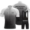 2026 Summer Breathable Cycling Suit Set Short Sleeve Cycling Suit Set Men's Road Bike Bike Quick Drying Breathable Milk Silk Strap Cycling Pants