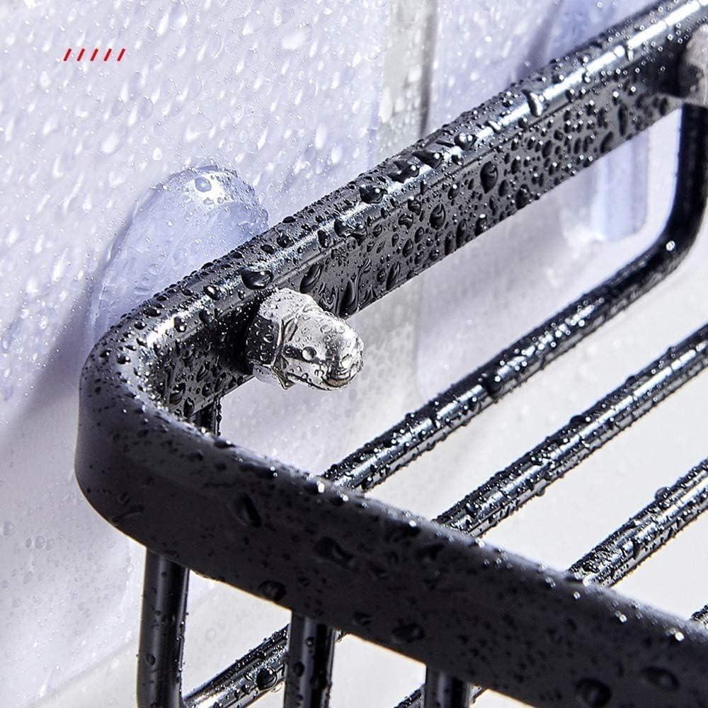 Seifenhalter AblagegestellGoldene Seifenschale für Dusche Kreatives Hängendes Abtropfgestell,Selbstklebender Seifenschalenhalter