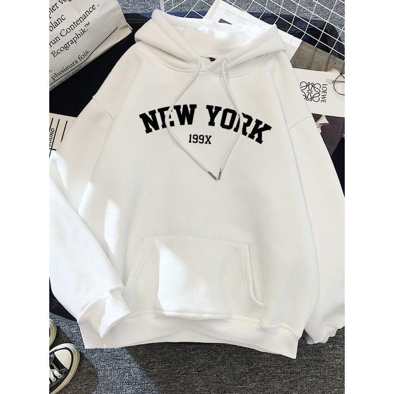 Trend pattern digital hoodie Kawaii funny couple sweater hoodie loose casual top guard
