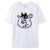 Cat Unisexs Casual Tshirt Cartoon Print Shortsleeve Tshirt Unisex Clothing Fashion Summer Streetwear Graphic T Shirts Y2k