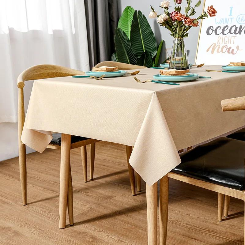 Plastic PVC Thick Rectangular Grid Moisture-Proof Pad Tablecloth – Waterproof & Oil-Resistant, Household Kitchen Table Cover Pad