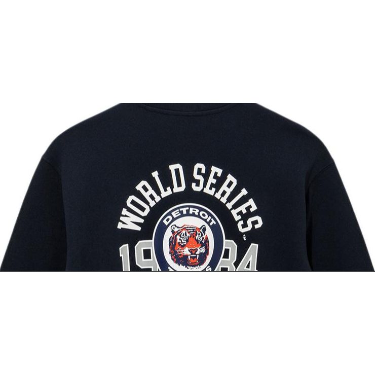 New Era FW25 Champions Man-To-Man Series MLB Detroit Tigers Casual Simple Loose Long Sleeve Crewneck Sweatshirt Unisex sweatshirt 14742044