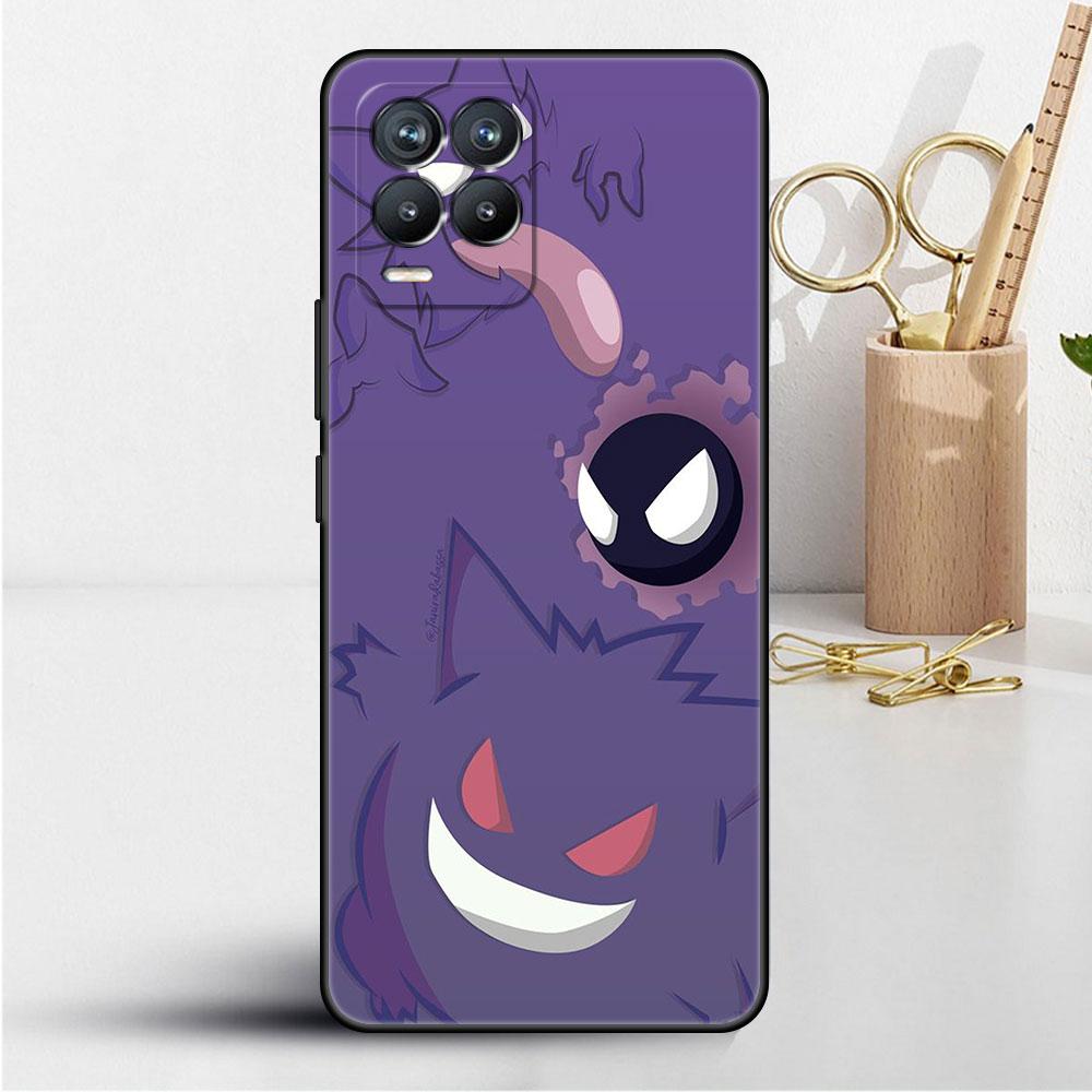 Husă Pentru Realme 8 C21y GT Neo 2 3 8i C21 7 C11 6 C12 C35 C3 GT 9 Pro C12 Husă Telefon Silicon TPU Japonia Anime Pokemon Gengar