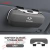 Per Ssangyong torres Rexton musso Tivoli Korando stavic Accessori Parasole per Auto Custodia per Occhiali da Sole Porta Occhiali Clip Scatola