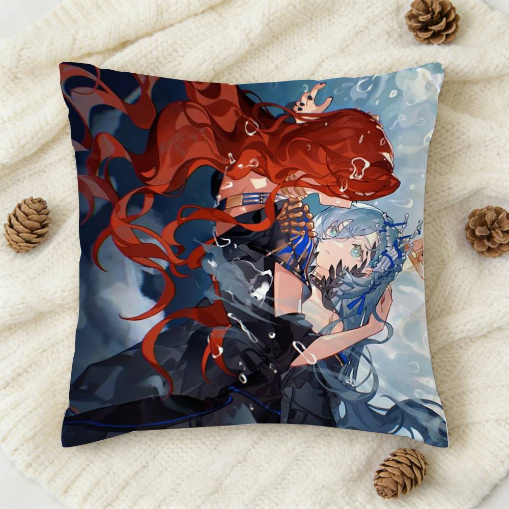R-Reverse 1999 Game Double-Sided Printed Square Decorative Cushion Cover For Sofa Living Room Home Decor
