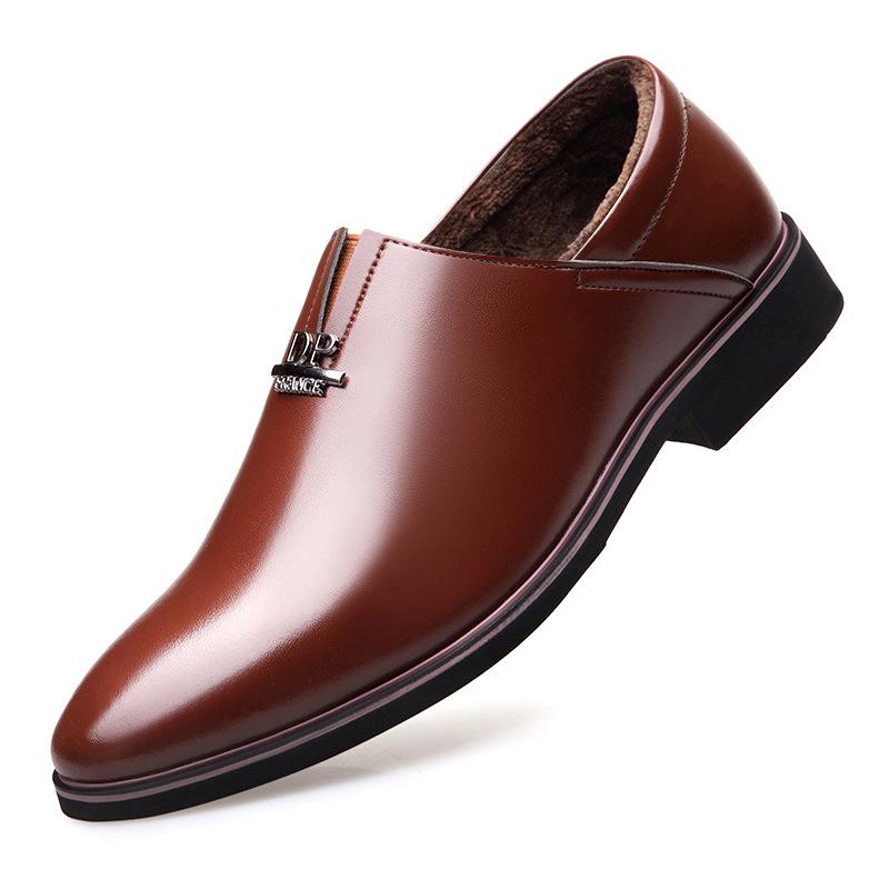 Men's Pointed Shoes Fashion Casual Business Shoes Luxurybuy at a low
