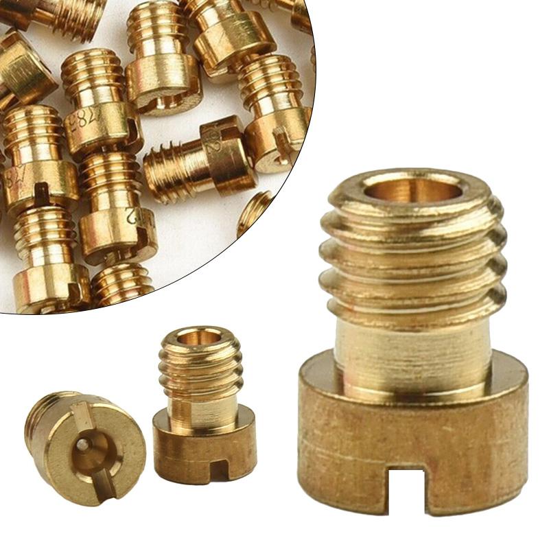 25Pcs Carburetor Main Jets #55-#115 M5 For Dellorto SHA SHB Carburetors 5mm Main Jets Set Carburetor Injector Nozzle Replacement