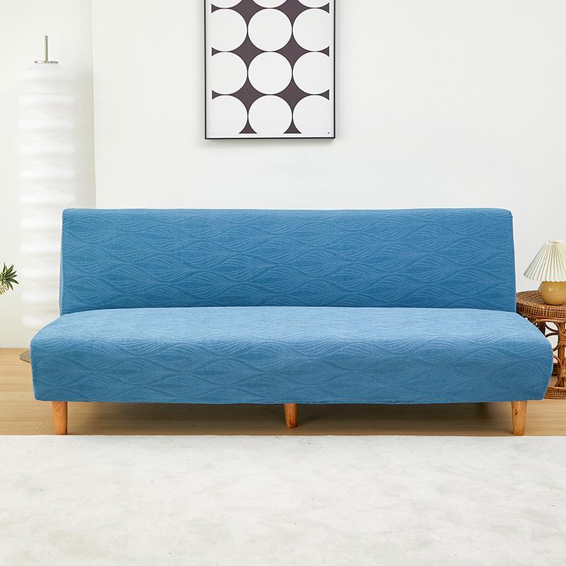 1 PC New Jacquard Sofa Bed Cover Stretch Futon Cover For Living Room Protector Removable Washable Slipcover of Sofa Bed