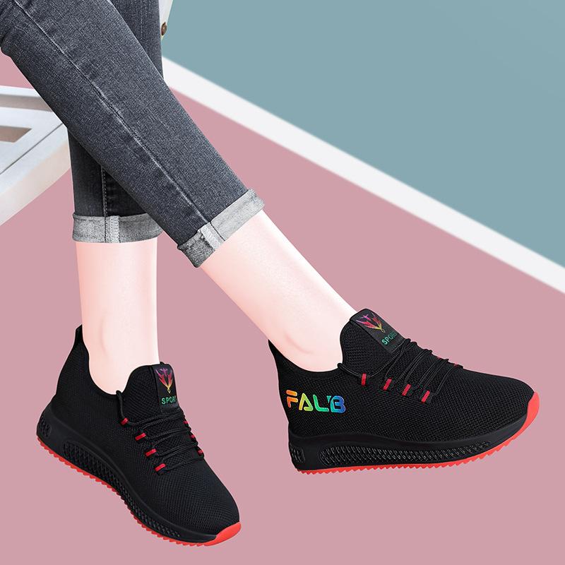 Summer mesh casual women's shoes soft-soled sports shoes dancing walking shoes women's shoes