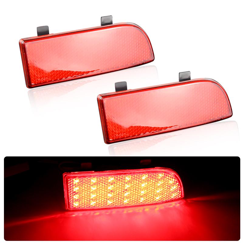 

2PCS Canbus LED Rear Bumper Reflector LED Stop Brake Light For Mercedes Benz W639 Vito Viano 2003 2004 2005-2014 Car Accessories