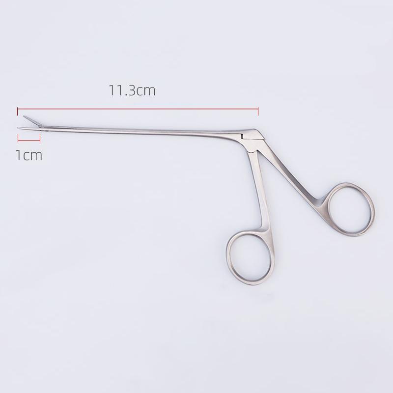 Medical Ear Wax Pick Tongs Earwax Remover Micro Alligator Crocodile Forceps Earpick Nose Operational Cleaner Clip