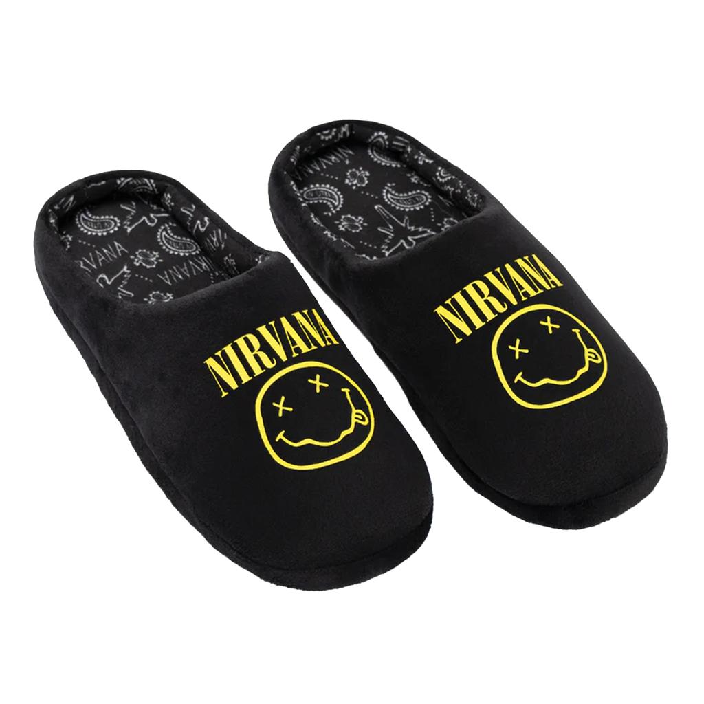 Nirvana Unisex Adult Logo Mule Slippers
