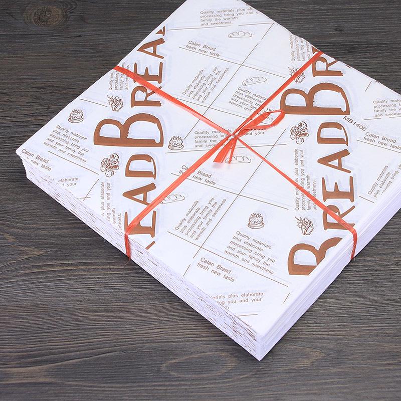 Oil-Proof Hamburger & Baking Wrapping Paper - 900 Disposable Sheets, Free Shipping