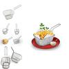 Mini Fryer Basket For Perfectly Crispy French Fries Fried Chicken Durable Easy To Clean