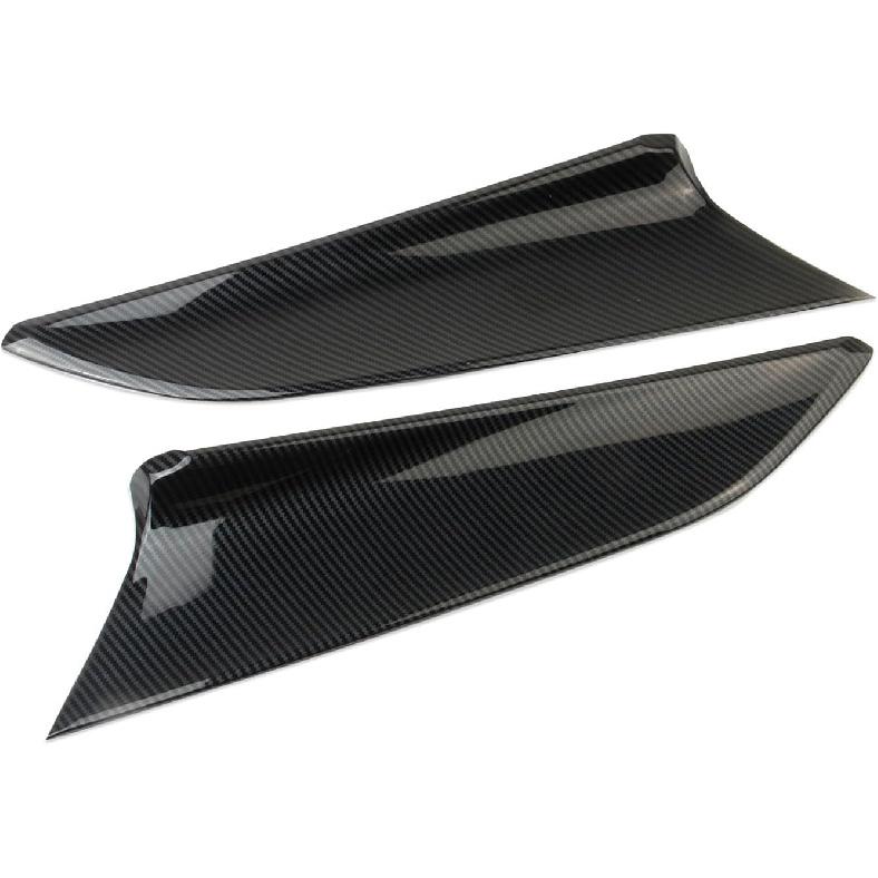crosselec Carbon Fiber Style Interior Door Panel Trim Cover Accesssories for Toyota Grand Highlander 2024-2025