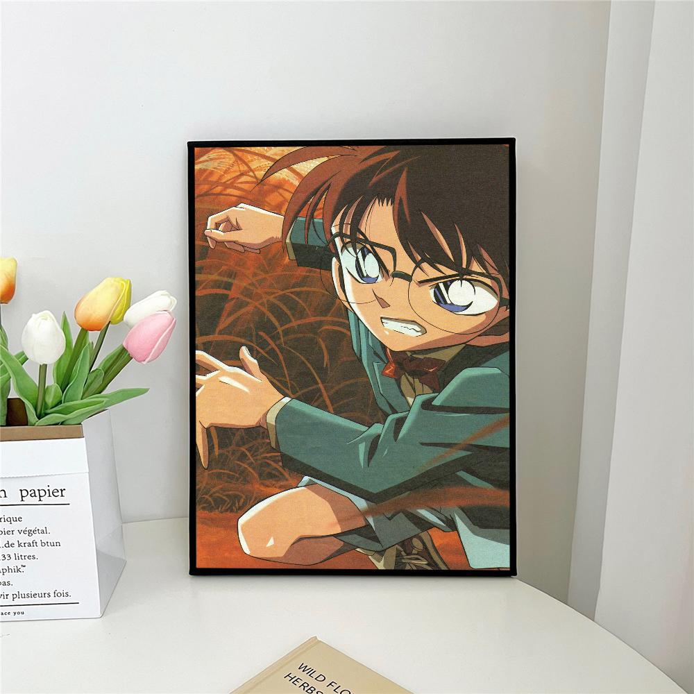 1pc Detective Conan Japanese Self-adhesive Art Poster Waterproof Paper Sticker Coffee House Bar Room Wall Decor