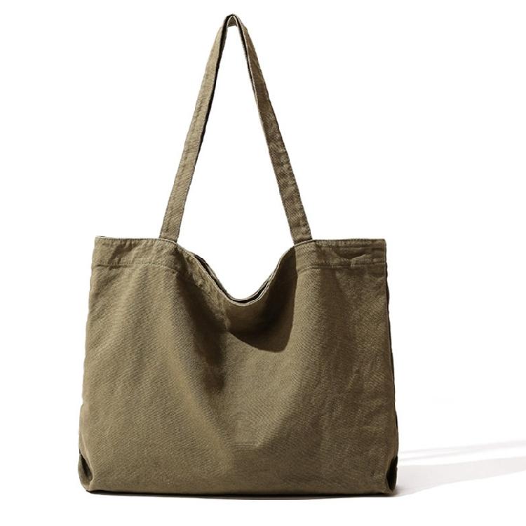 Shopping Shoulder Bag Large Capacity Hobo Bags Women Girl Canvas Tote Bag