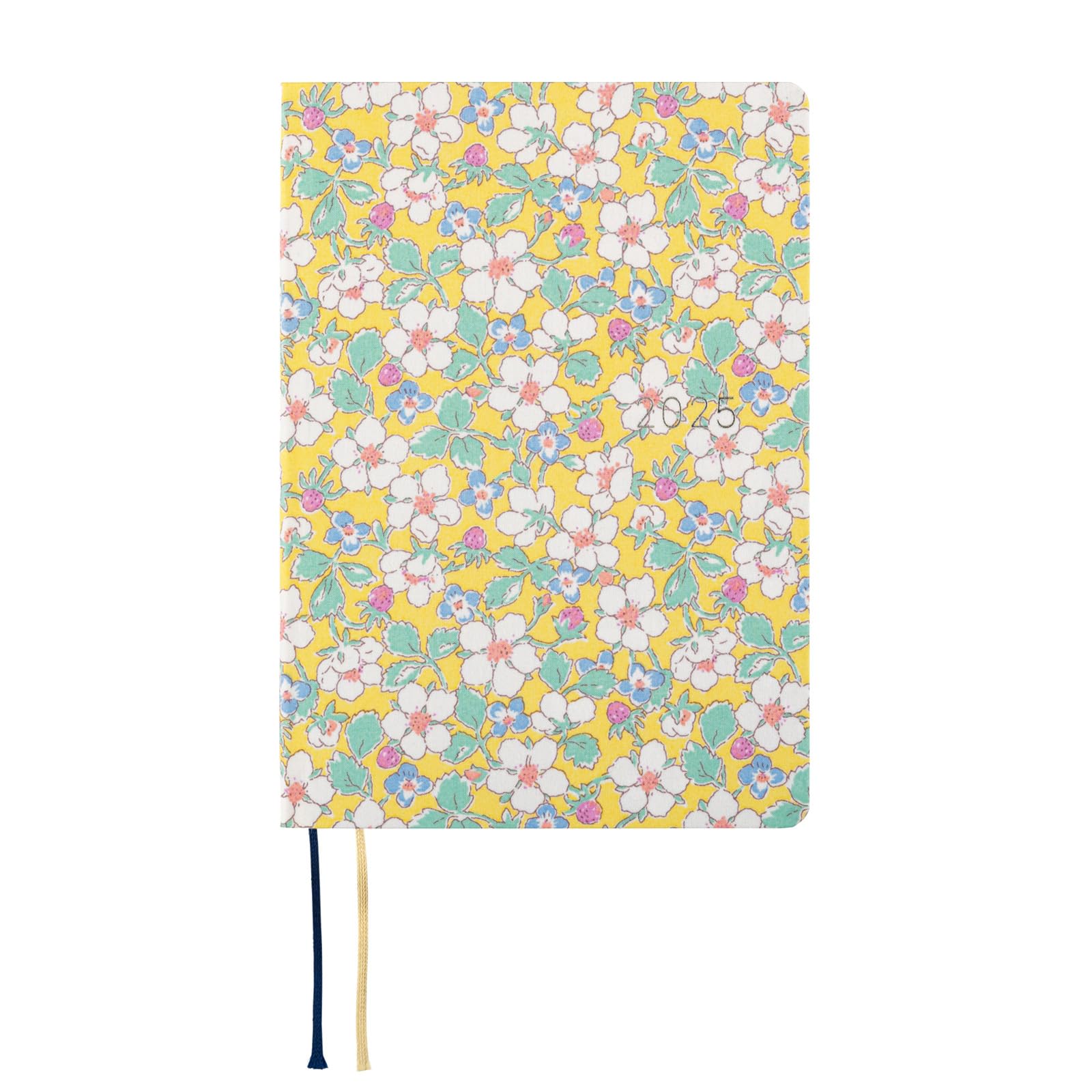 

Hobonichi Techo 2025 Hon Liberty Fabrics/Paysanne Blossom [A6/1 Page Per Day/January/Monday Start]