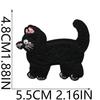 Cartoon Cat Embroidery Cloth Sticker Bow Kitten Computer Embroidery Label Heat Transfer Clothes Decoration Patch Sticker