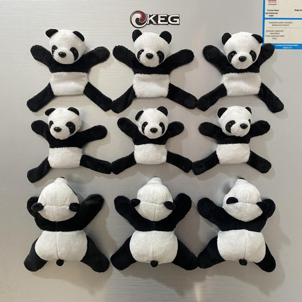 Roter Panda Magnet Plüschtier | Sichuan Souvenir Clip