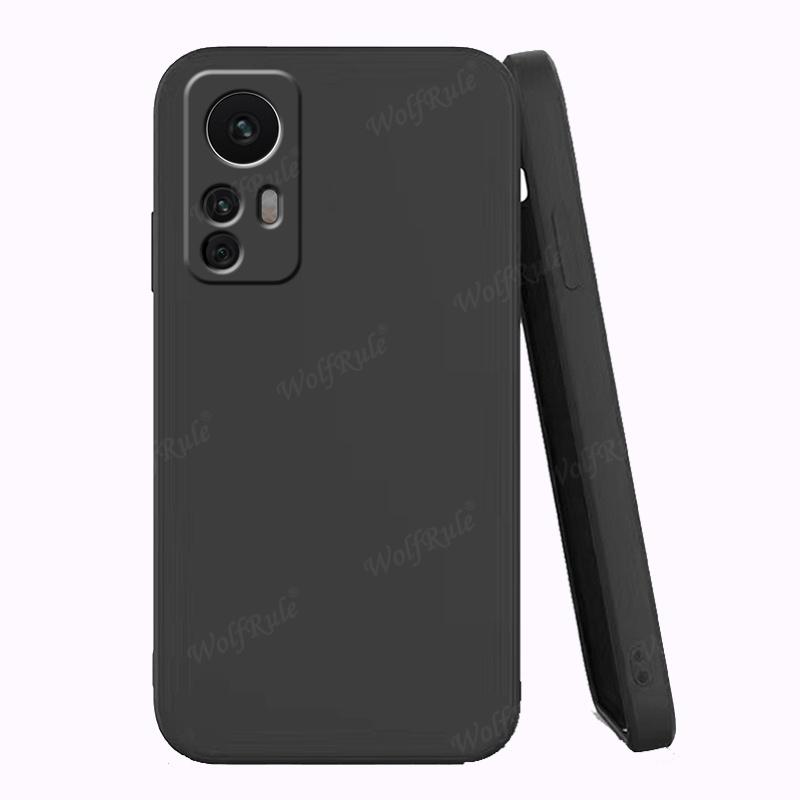 Für Hülle Xiaomi Mi 12 Lite Hülle Für Mi 12 Lite Stoßfestes TPU Flüssig-Bumper Weiche Hülle Für Mi 11 Lite NE 5G 12 12S Pro Fundas