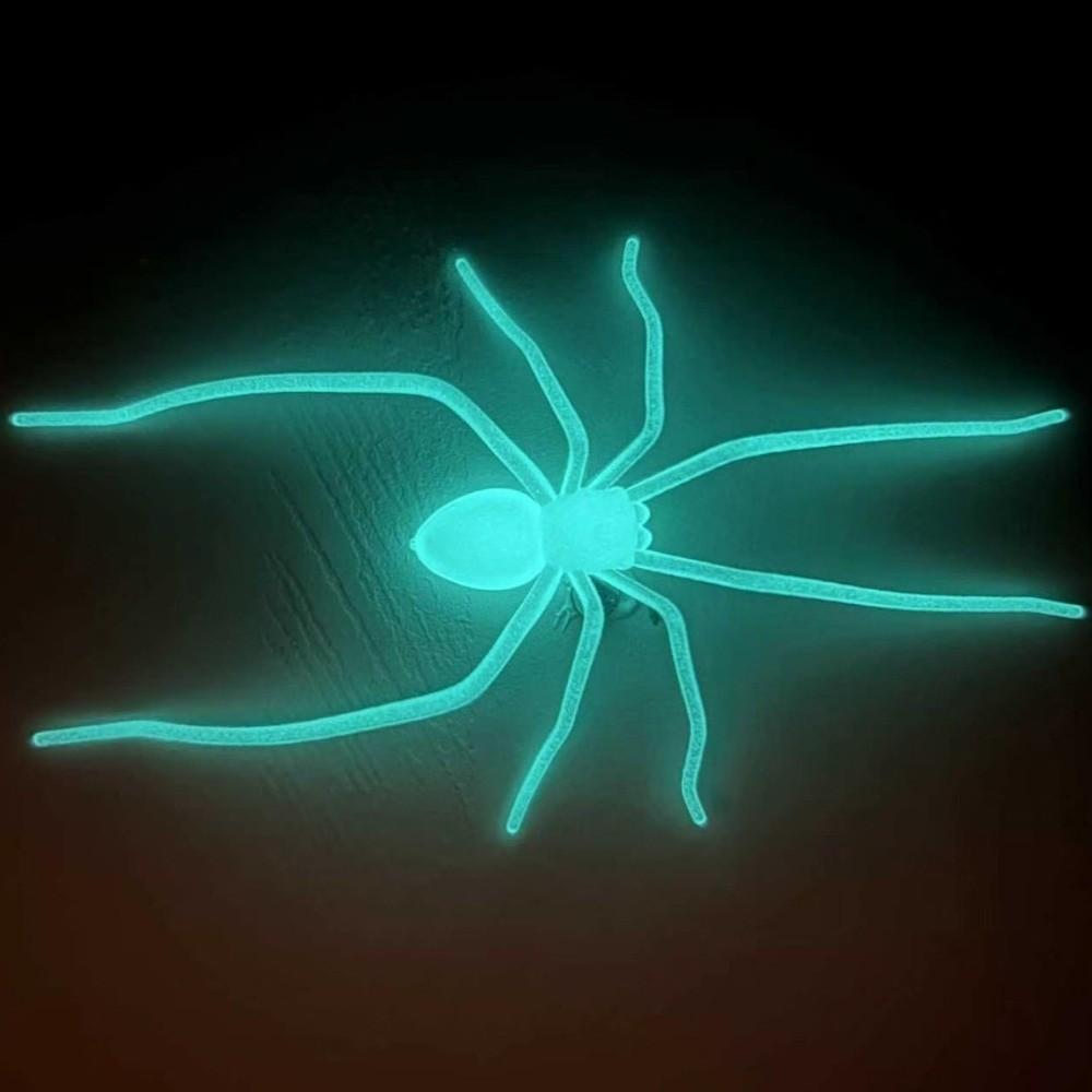 GIft Simulated Glow in The Dark Magnet Unique Lightweight Spider Fridge Magnet Small Size Cute Halloween Magnet Kitchen Decor