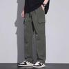 Retro High Street Work Pants Men's Straight Leg Wide Leg Casual Pants Fashion Trend Ins Pants