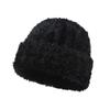 Women Winter Hat Fuzzy Plush Short Brim Solid Color Dome Windproof Warmth Sun Protection Fisherman Cap Outdoor Travel Headwear
