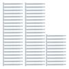 50Pcs Self Drilling Screw Cross Zinc Plated Carbon Steel Fastener Hardware 4.2x50mm Round Head