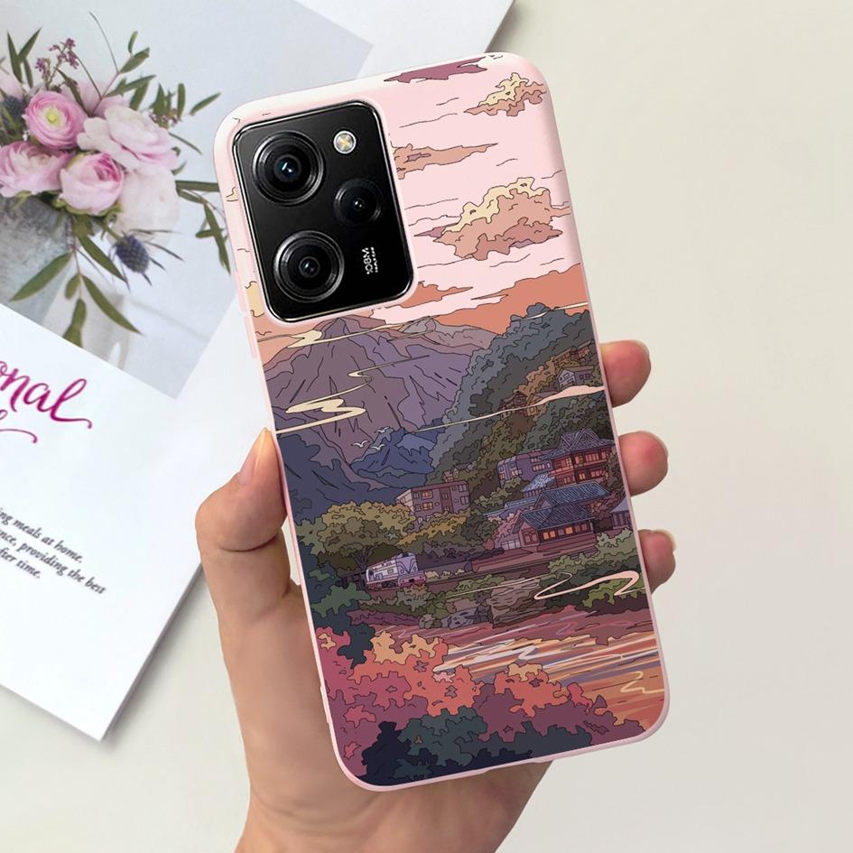 For Xiaomi Poco X5 Pro 5G Case Shockproof Silicone Fashion Pattern Soft Slim Back Cover For Xiaomi Poco X5 X 5 PocoX5 X5Pro Capa