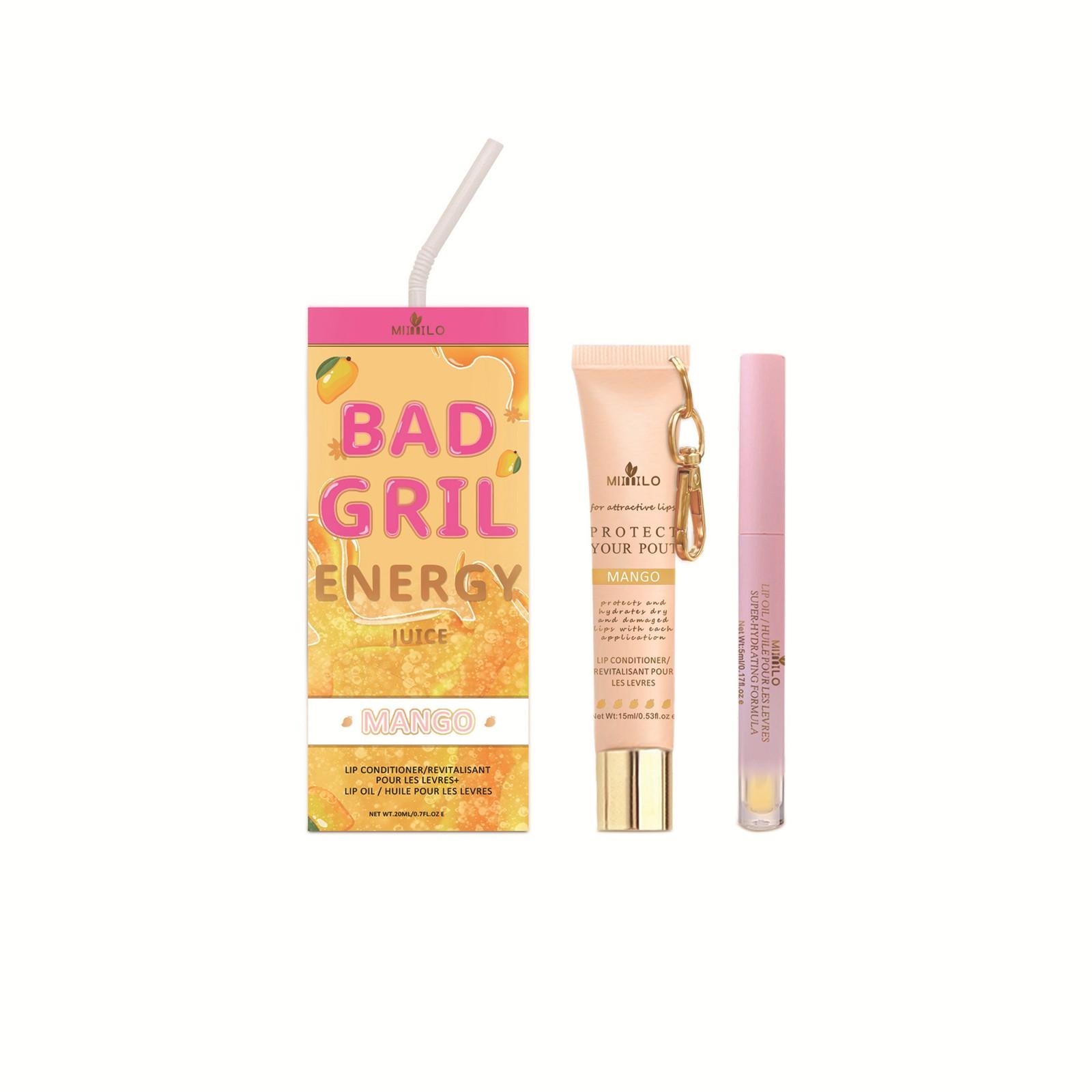 

Увлажняющая маска для губ, увлажняющее масло для губ, набор 2-в-1, подходит для девочек и женщин, чтобы носить с собой небольшое увлажняющее средство для губ, 30 мл One Size жёлтый