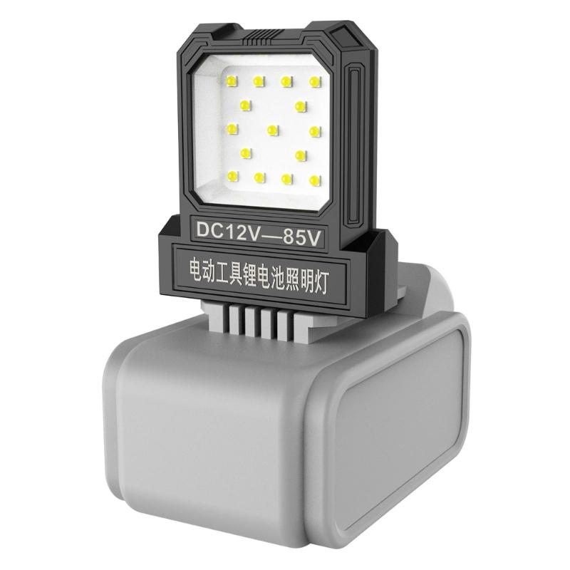 High Brightness 550LM LED Work Light for 12-72V Lithium Batteries Pocket Size Flashlights Jobsites Light