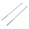 2Pcs Winding Bar with Anti Slip Handle 1 2 In Diameter X 17.5 In Length Steel for Garage Door Torsion Spring