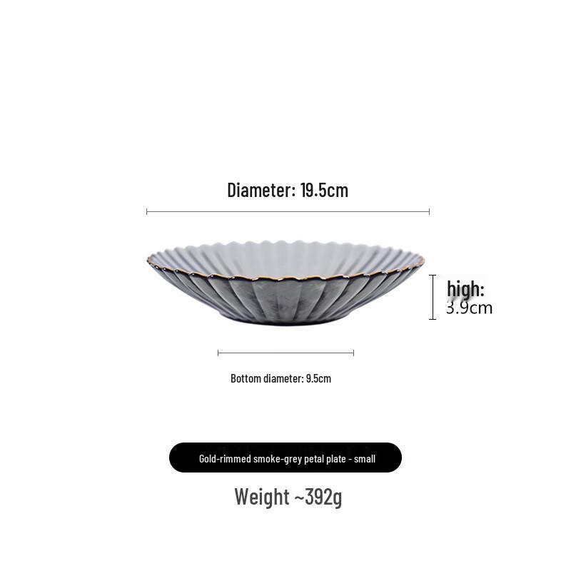 Di Ruien Vergoldete Glasservice-Kollektion
