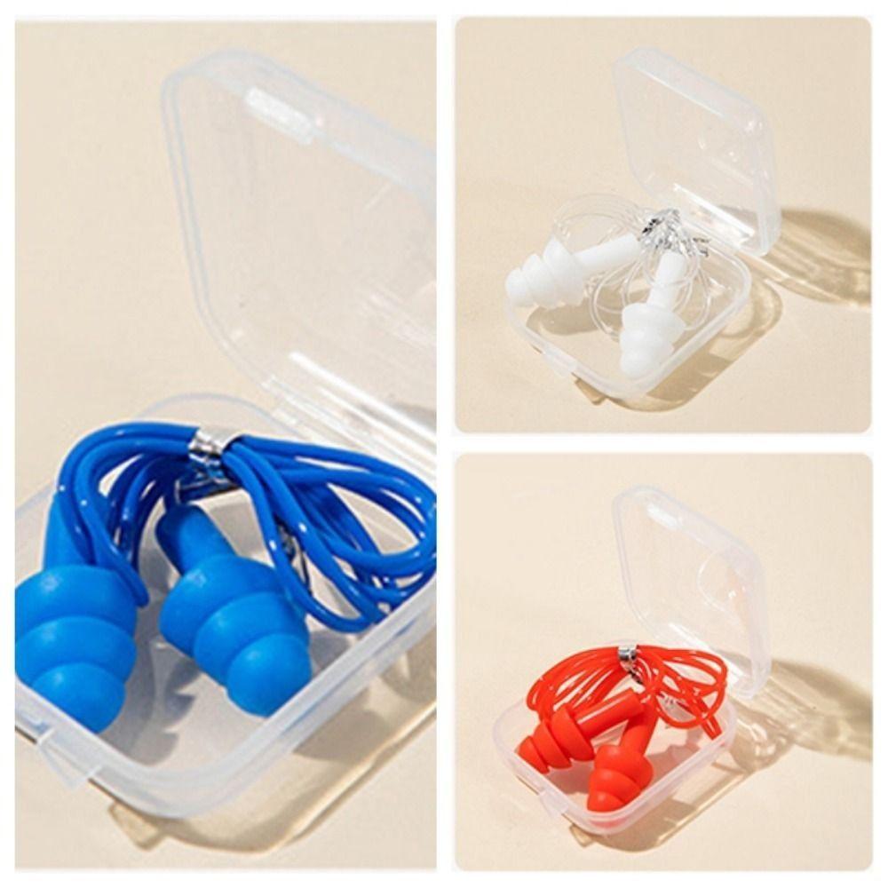 Corded Ear Plug Protector Anti Lost Anti-noise Hearing Protection Noise Reduction  Work