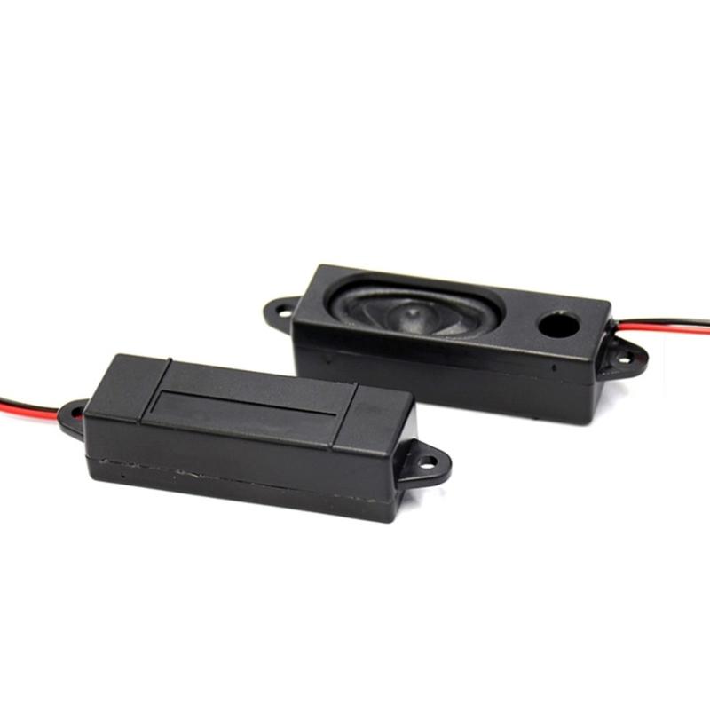 

1pair Speaker 5318 8Ohm 2W LCD TV Speaker Full Frequency Rectangles Speaker Quality Sound for Home Entertainment 1